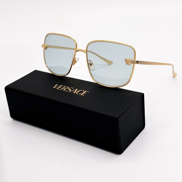 NEW VE2282 1002/9C VERSACE WOMEN SUNGLASSES VERSACE VE2282 10029C - Picture 2 of 9